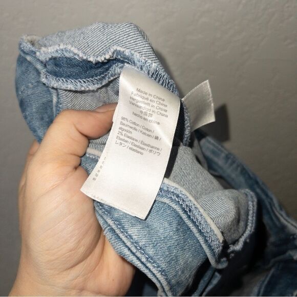 J. Crew Blue Denim Midi Pencil Skirt Size 28 - Picture 7 of 7
